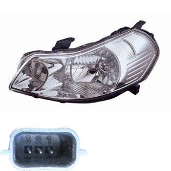 פנס ראשי סוזוקי SX4 שמאל (2007-2013) תקע מרובע