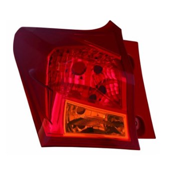 פנס אחורי חיצוני טויוטה אאוריס שמאל (2013-2015) 5 דלתות