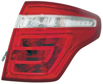 פנס אחורי חיצוני סיטרואן C4 פיקסו ימין (2007-2010) 5 מקומות