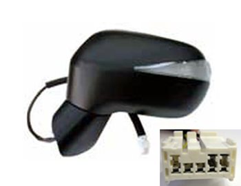 מראה הונדה סיוויק חשמלי + חמום + אתות שמאל (2006-2009) 4 דלתות